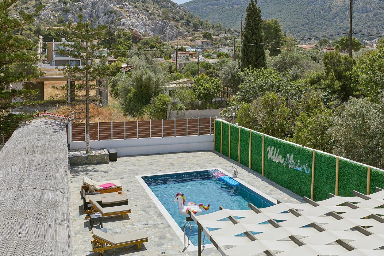Villa Mairi - 2 Private Pools & Game Room Near Athens Salamina Zewnętrze zdjęcie